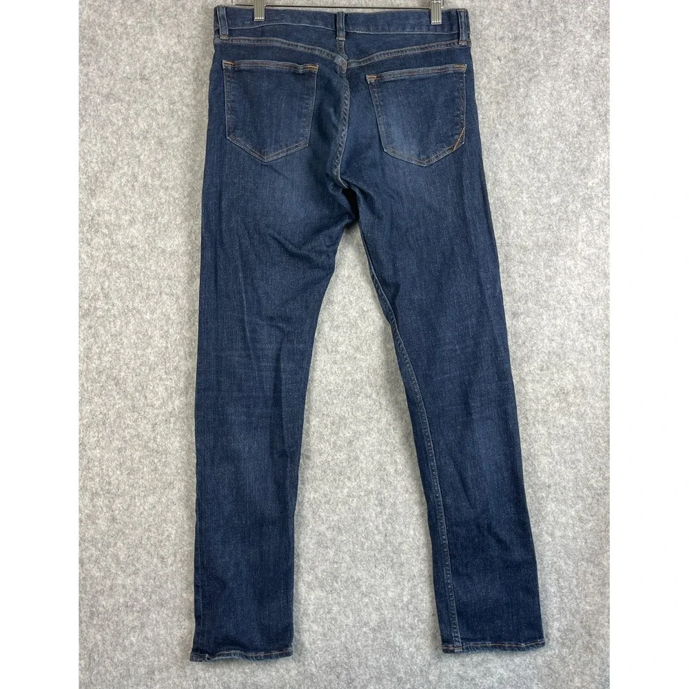 Banana Republic RMD Slim Jeans Mens 31x32 Dark Wash Rapid Movement Denim Stretch